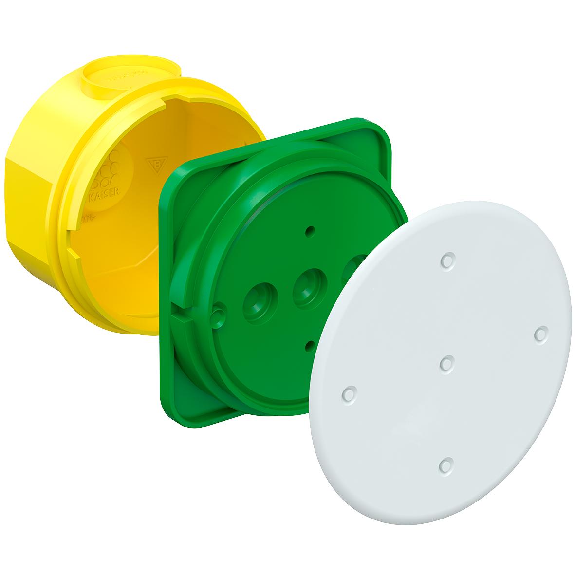 One-gang and one-gang junction boxes